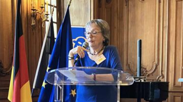 Silvia findet Worte zur Deutsch-Französischen Freundschaft